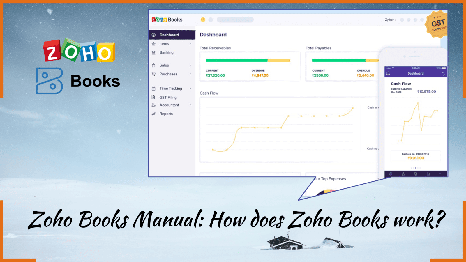 Zoho Books manual: How does Zoho Books work?